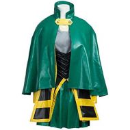 AGLAYOUPIN Women Green Battle Suit Outfit Cosplay Costume Halloween