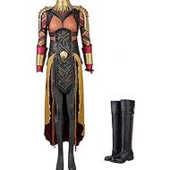 AGLAYOUPIN Adult Outfit Fighter Uniform Full Suit Okoye Cosplay Costume Halloween