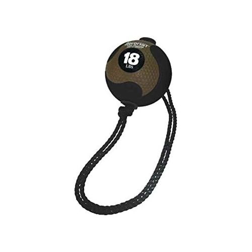  AGM Group AeroMat Elite Power Rope Medicine Ball Bronze18 lb