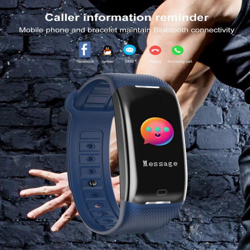  AGO Fitness Tracker, Smart Activity Watch Waterproof Smart Bracelet with Step Counter, Calorie Counter, GPS, Heart Rate Monitor, Pedometer for iOS and Android