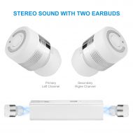 AGPtek Wireless Bluetooth Stereo Headset In-Ear Earphone Earbuds HD Bass Sweat proof Earphones for iPhone & Android