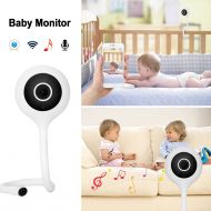 [아마존베스트]AGPTEK AGPtek Video Baby Monitor with WiFi for Home 2 Way Audio IR Night Vision Music Player