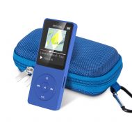 AGPTEK 16GB MP3 Player with FM Radio Voice Recorder, 80 Hours Playback and Expandable Up to 64GB, A20DBS (Dark blue)