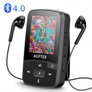 [아마존베스트]AGPTEK G05S 8GB Clip Bluetooth MP3 Player, Lossless Sound music player,Supports up to 64GB.