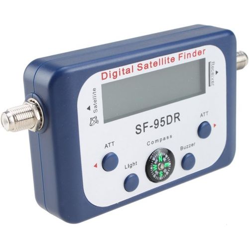  [아마존베스트]AGPTEK AGPtek Good For Campers Digital Satellite Signal Meter Finder Meter For Dish Network Directv FTA LCD Graphic Display Backlight Compass Buzzer Control
