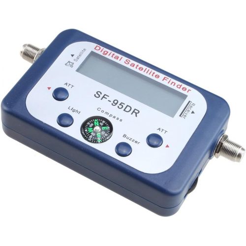  [아마존베스트]AGPTEK AGPtek Good For Campers Digital Satellite Signal Meter Finder Meter For Dish Network Directv FTA LCD Graphic Display Backlight Compass Buzzer Control