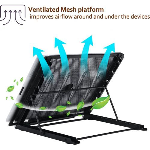  [아마존베스트]Light Box Pad Stand,Multifunction 7 Angle Points Skidding Prevented Tracing Holder for AGPtek/Huion Laptop LED Light Table A4 LB4 L4S and Most tracing Ligh Box pad