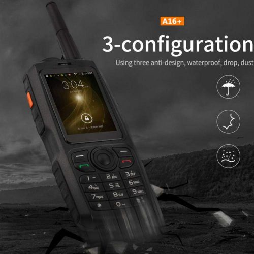  AGPTEK Rundaotong-US Intercom Mobile Phone, Interphone Intercom System Cell Phone Combined Intercom with Battery Walkie Talkie Cell Phone, Intercom Mobile Phone with GPS Tracking Function