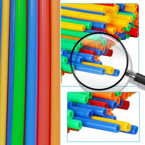  AGS_TOYS Rainbow Straws and Connectors with Wheels 4D STEM Building Set - 284PCS Colorful Interlocking, Fun Educational Building Blocks Toy Set - Great Gift for Boys and Girls