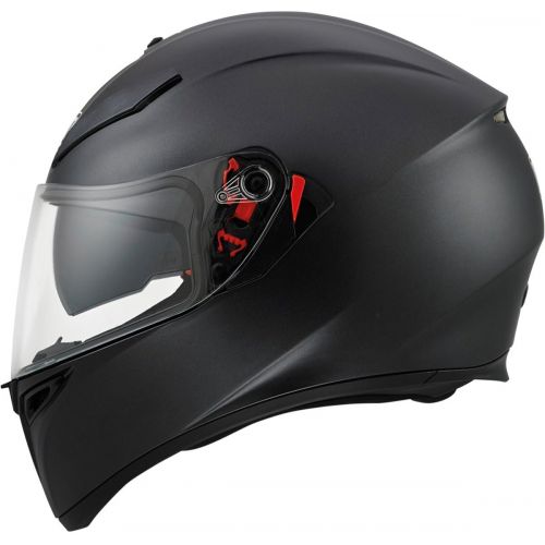  AGV K3 SV Motorcycle Helmet Matte Black Medium - DOT-Approved