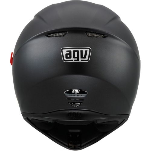  AGV K3 SV Motorcycle Helmet Matte Black Medium - DOT-Approved