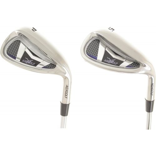  [아마존베스트]AGXGOLF Mens Magnum XS Tour Edition Stainless Steel Irons Set 3-9 Irons + Pitching Wedge + Sand Wedge: Senior, Regular or Stiff Flex; Cadet, Regular or Tall Length; Right Hand: USA