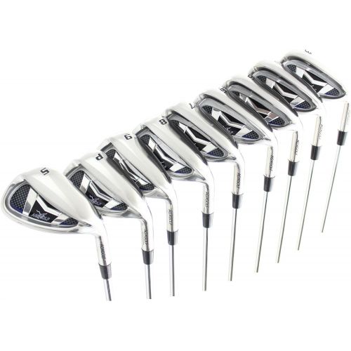  [아마존베스트]AGXGOLF Mens Magnum XS Tour Edition Stainless Steel Irons Set 3-9 Irons + Pitching Wedge + Sand Wedge: Senior, Regular or Stiff Flex; Cadet, Regular or Tall Length; Right Hand: USA