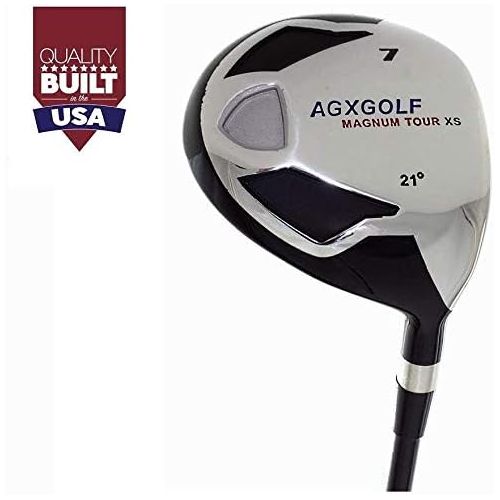  AGXGOLF Ladies 21 Degree Magnum #7 Utility Fairway Wood wLady Flex Graphite Shaft: Petite, Regular or Tall + Head Cover USA