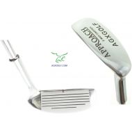 AGXGOLF Golf Approach Two-Way Chipper, Mens Chipping Iron; 28 Degree: Soft Face; Cadet, Regular or Tall Lengths Use Left or Right Hand, Built in USA
