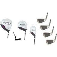 AGXGOLF Ladies Right Hand Exec Series Complete Golf Set: 460 Driver, Fairway Wood, Utility Club + Long, Mid & Short Irons + Wedge+ Putter: Ladies Flex, Petite, Regular or Tall Leng