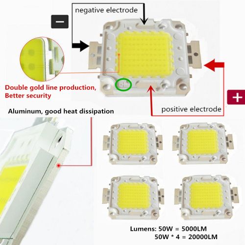  LED Flood light Waterproof Outdoor Lighting - AI YONG LED 200W Street lamp Equivalent to 1000W Halogen Bulb SUPER BRIGHT 6000k White Light 85-265V 50,000 Hrs Lifetime 20,000 lm,2-Y