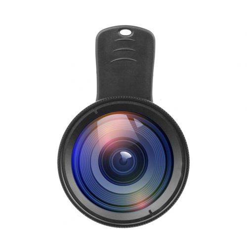  AIBOTY Cell Phone Camera Lens Kit，12x Macro Lens+0.45x Super Wide Angle Lens，Most Models for iPhone & Android