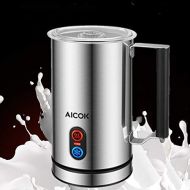 Aicok Milchaufschaumer 240ml 500W Elektrischer mit Strix Temperaturregler, Heisser oder Kalter Milch, Antihaftbeschichtung, Milchschaumer fuer Kaffee, Latte, Cappuccino