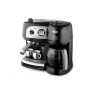 DeLonghi Delonghi BCO264 BCO264.1 Pump Espresso Machine and 10-Cup Coffee Maker, 220 Volts (Not for USA), Medium, Black