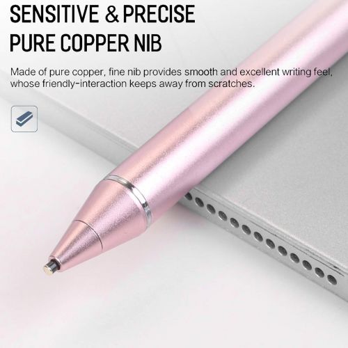  [아마존 핫딜]  [아마존핫딜]AICase Aktiver Stylus,Tablet Stift Eingabestift Touchstift,1,45-mm-Spitze,Universal Touchscreen-Eingabestift mit integr. Akku, Passend fuer Smartphones, Tablets, Apple iPhone/iPad,R