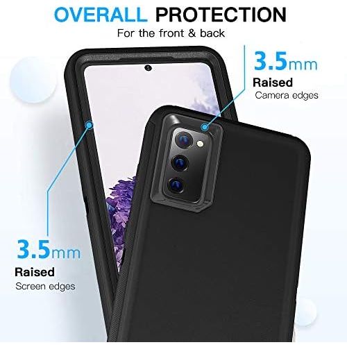  [아마존베스트]AICase for Samsung Galaxy S20 FE [5G&4G] Belt-Clip Holster Case, Drop Protection Full Body Rugged Heavy Duty Case, Shockproof/Drop/Dust Proof 4-Layer Protective Phone Case for Gala