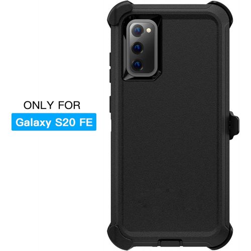  [아마존베스트]AICase for Samsung Galaxy S20 FE [5G&4G] Belt-Clip Holster Case, Drop Protection Full Body Rugged Heavy Duty Case, Shockproof/Drop/Dust Proof 4-Layer Protective Phone Case for Gala