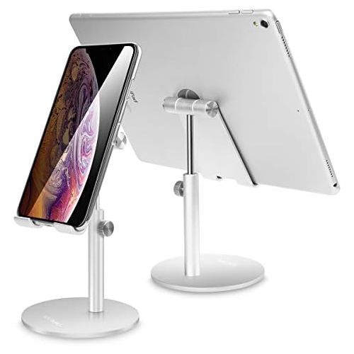  [아마존베스트]AICase Mobile Phone / Tablet Stand, Adjustable Universal Holder for 2018 iPad Pro 10.5, 9.7, 12.9, iPad Air 2, 3, 4, iPad Mini 2, 3, 4, Samsung, Huawei, iPhone, Other Smartphones a