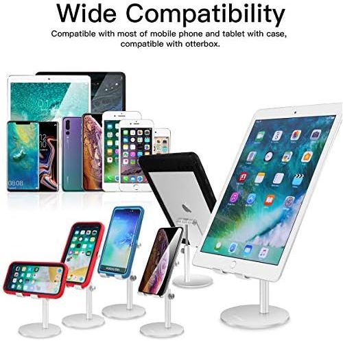  [아마존베스트]AICase Mobile Phone / Tablet Stand, Adjustable Universal Holder for 2018 iPad Pro 10.5, 9.7, 12.9, iPad Air 2, 3, 4, iPad Mini 2, 3, 4, Samsung, Huawei, iPhone, Other Smartphones a