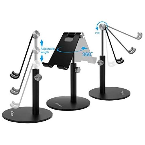  [아마존베스트]AICase Mobile Phone / Tablet Stand, Adjustable Universal Holder for 2018 iPad Pro 10.5, 9.7, 12.9, iPad Air 2, 3, 4, iPad Mini 2, 3, 4, Samsung, Huawei, iPhone, Other Smartphones a