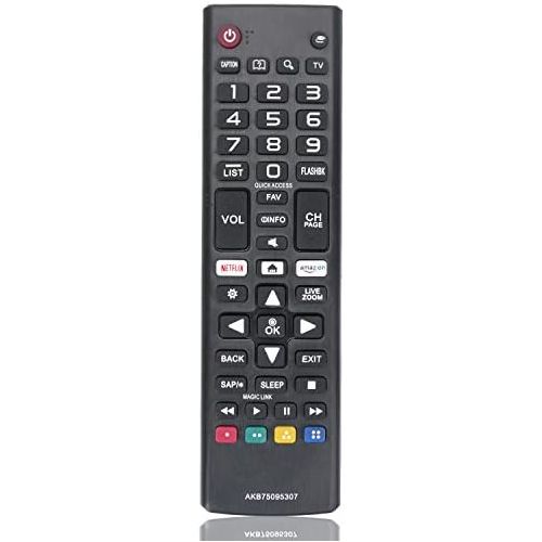  [아마존베스트]AIDITIYMI New Remote Control AKB75095307 Replacement fit for LG LED LCD TV 43UJ6500 43UJ6560 49UJ6500 49UJ6560 55UJ6520 55UJ6540 55UJ6580 60UJ6540