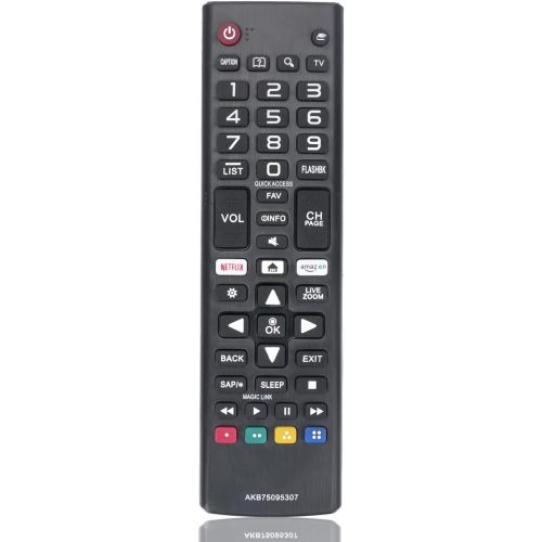  [아마존베스트]AIDITIYMI New Remote Control AKB75095307 Replacement fit for LG LED LCD TV 43UJ6500 43UJ6560 49UJ6500 49UJ6560 55UJ6520 55UJ6540 55UJ6580 60UJ6540