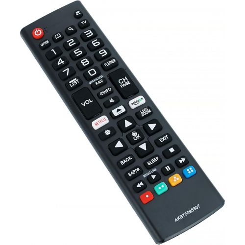  [아마존베스트]AIDITIYMI New Remote Control AKB75095307 Replacement fit for LG LED LCD TV 43UJ6500 43UJ6560 49UJ6500 49UJ6560 55UJ6520 55UJ6540 55UJ6580 60UJ6540