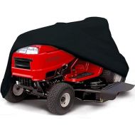 Riding Lawn Mower Cover Waterproof Garden Tractor Cover Heavy Duty Fits Decks up to 54’’, Large Premium Riding Lawn Tractor Cover Outdoor UV Resistant Protection, Universal Size