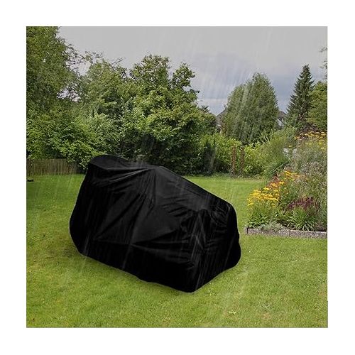  Riding Lawn Mower Cover Waterproof Garden Tractor Cover Heavy Duty Fits Decks up to 54’’, Large Premium Riding Lawn Tractor Cover Outdoor UV Resistant Protection, Universal Size