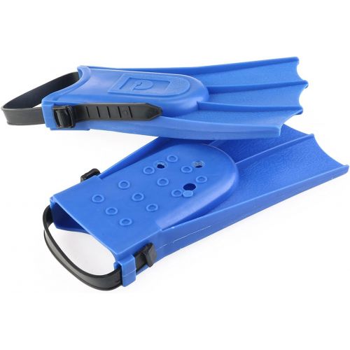  AIHONG Water Sport Kids Adjustable Flippers Fins Swimming Diving Learning Tools (Blue) for Boys Girls Men Women