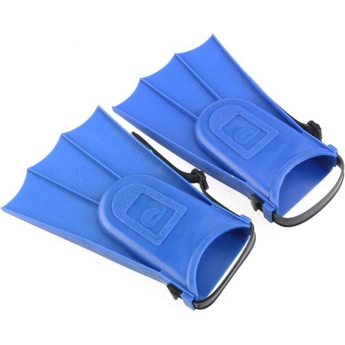  AIHONG Water Sport Kids Adjustable Flippers Fins Swimming Diving Learning Tools (Blue) for Boys Girls Men Women