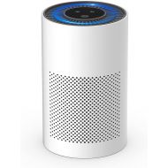 AIIKEE Small Air Purifier for Home Bedroom Office, Quite Sleep Mode True HEPA 3 Stage Filtration for Smoke Dust Pollen,Ozone Free Home Air Cleaner-White