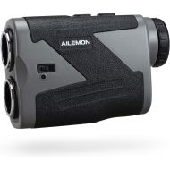 AILEMON Laser Rechargeable Golf/Hunting Range Finder 1000/1200 Yards 6X Magnification USB Charging Laser Rangefinder