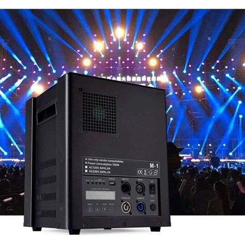  [아마존베스트]AILZNN DMX Pyrotechnic Machines, 400W Cold Spark Fireworks Machine Stage Special Effect Machine by DMX-512 or Remote Control Use in Big Show, Party, Wedding Ceremony