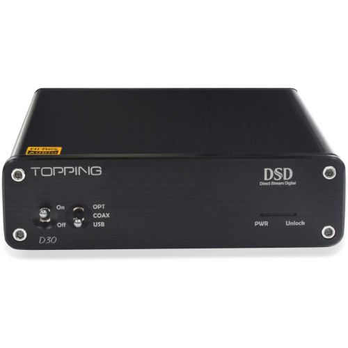  Topping D30 DSD Audio Decoder USB Coaxial Optical Fiber XMOS CS4398 24Bit 192KHz