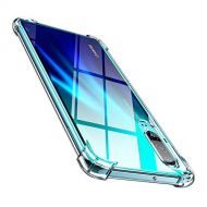 [아마존 핫딜]  [아마존핫딜]AINOPE Kompatibles Huawei p30 huelle, Duenn Handyhuelle mit TPU Stossfest Fallschutz Bumper huelle fuer huawei p30 , Transparent [Kratzfest] mit Display und Kameraschutz P30 Cover 6,1 in