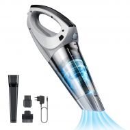 AINOPE Handheld Vacuum, Vacuum Cleaner Cordless [6Kpa Powerful Suction & LED Light] Battery Powerful with Quick Charge, Portable Wet Dry Hand Vac for Home Pet Hair Car Cleaning by