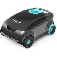 (2024 New) AIPER Scuba E1 Pool Vacuum Robot, Cordless Robotic Pool Cleaner with Dual-Filtration, Lasts up to 130 Mins, Self-Parking Technology, Perfect for Above-Ground Pools up to 1100 Sq.ft