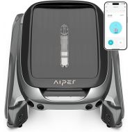 (2024 New) AIPER Surfer S1 Solar Powered Robotic Pool Skimmer with APP Support, Pool Temperature Monitor, Manual Control, 12 Hour Battery Life, Dual Charging Options, Salt Chlorine Tolerant Motors