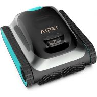 AIPER Cordless Pool Cleaner Robot for In-ground Pools, Pool Vacuum, Wall Climbing and WavePath Navigation Cleaning for Pools up to 1600 Sq.ft, 2.5 Hours Battery Time-Scuba S1