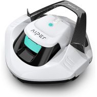AIPER Seagull SE Cordless Pool Vacuum Robot, Ideal for Above Pools up to 850 Sq.Ft, Lasts 90 Mins, LED Indicator - White