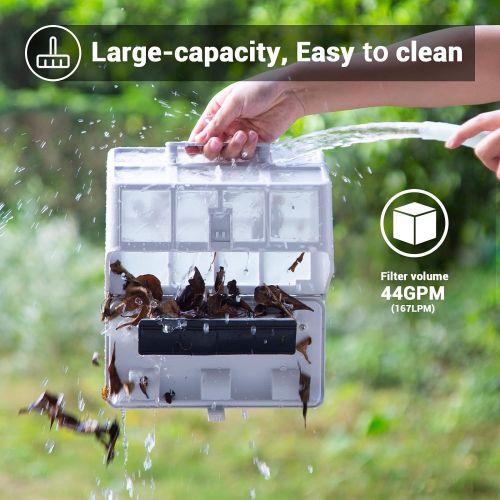  AIPER Seagull 1500 Cordless Automatic?Pool Cleaner, Wall-Climbing?Pool Vacuum, up to 90 Mins with Strong Triple-Motors, Intelligent Cleaning, Ideal for?In-ground Pools up to 1614 s