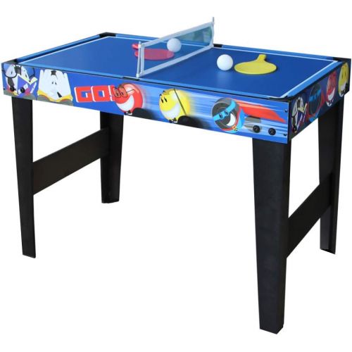  AIPINQI 31.5 Inch 4 in 1 Steady Multi Games Table, Mini Pool Table, Foosball Football Table, Air Hockey Table, Table Tennis Table Ping Pong Table, Kids Adult