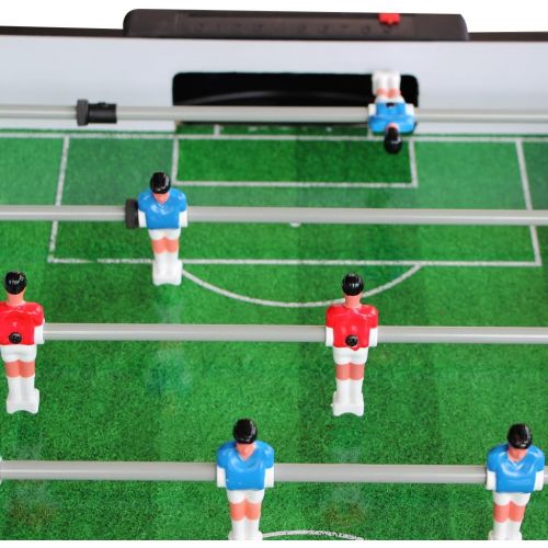  AIPINQI 31.5 Inch 4 in 1 Steady Multi Games Table, Mini Pool Table, Foosball Football Table, Air Hockey Table, Table Tennis Table Ping Pong Table, Kids Adult